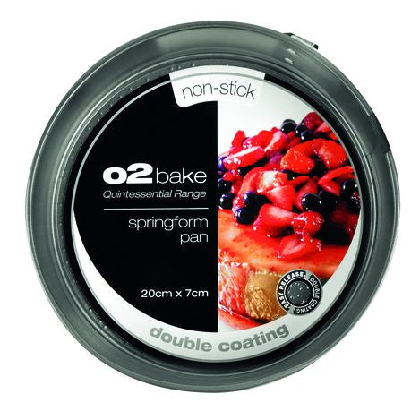 O2 Bake Non Stick Spring Form Pan - 20cm