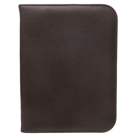 Kurgan Kenani Leather A4 zip Folder- Brown Buy Online in Zimbabwe thedailysale.shop