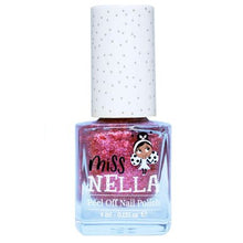 Load image into Gallery viewer, Miss Nella Magic Collection Glitter Nail Polish for kids, Set of 4
