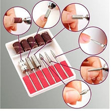 Load image into Gallery viewer, Manicure &amp; Pedicure Nail Drill Polisher Set
