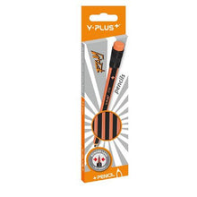 Load image into Gallery viewer, Y-Plus Ray Pencil Tri-Grip Jumbo HB with Eraser Tip 12'S
