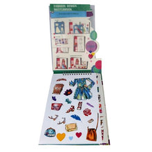 Load image into Gallery viewer, Fashion Design Sketchbook Blooming Creativity - Children's Sketch Pad
