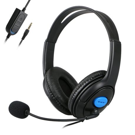 SWEG® Wired Gaming Headset Soft Memory Earmuffs Headphones with Mic for PS4 Buy Online in Zimbabwe thedailysale.shop