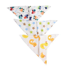 Load image into Gallery viewer, All Heart 3 Pack Baby Bib Clothes With Cars Stars And Duck Prints
