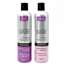 Load image into Gallery viewer, Xpel Shimmer Of Silver Purple Shampoo &amp; Conditioner Pack - 400ml
