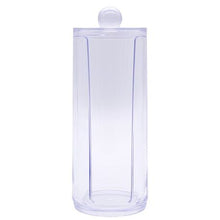 Load image into Gallery viewer, Cotton Pad Rounds Holder / Clear Acrylic Organizer Storage Display Rack
