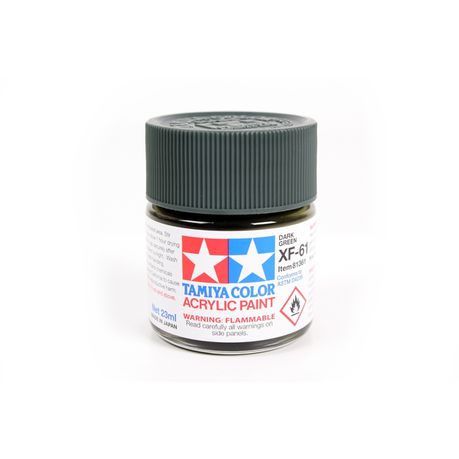 Tamiya XF-61 Dark Green Acrylic 23ml Paint - Dark Green Buy Online in Zimbabwe thedailysale.shop