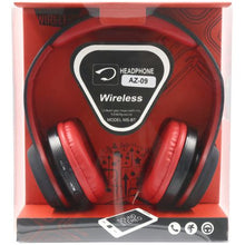 Load image into Gallery viewer, Soul Tech Az-09 Wireless Headphones - Red
