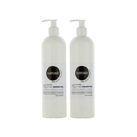 Nurturer - Shower Gel Combo (Fragrance Free) - 2 x 500ml