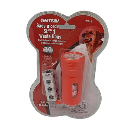 2 in 1 Disposable dog waste bags & Flashlight Buy Online in Zimbabwe thedailysale.shop