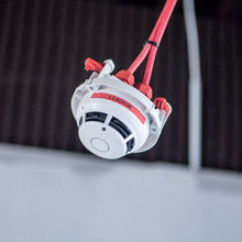 Load image into Gallery viewer, Brother TZe-421 Black on Red Laminated Tape 9mm
