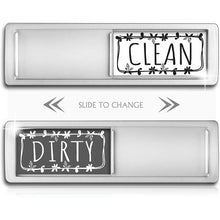 Load image into Gallery viewer, Dishwasher Magnet Clean Dirty Sign
