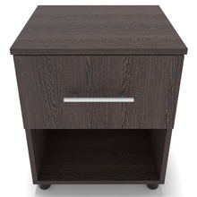 Load image into Gallery viewer, BAM! One Drawer Bedside/Nightstand - African Wenge
