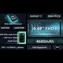 Load image into Gallery viewer, Blackview A100, 6GB|128GB + Airbuds3 + SD card &amp; 13000mAh Power bank Bundle
