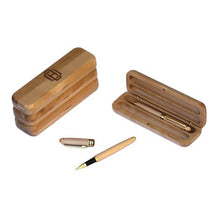 Load image into Gallery viewer, Overbowered Pen Set and Case - Maple
