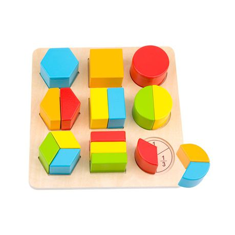Nuovo Wooden Block Puzzle - 9 Shapes Buy Online in Zimbabwe thedailysale.shop