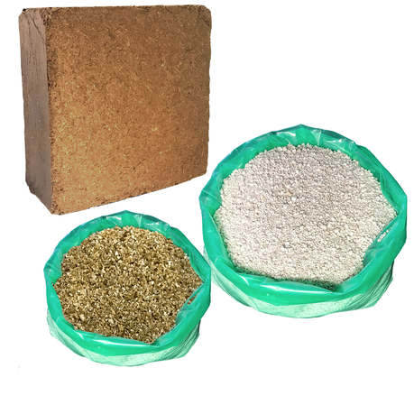 Coco Peat 70L Block with 20L Perlite (Coarse) and 10L Vermiculite (Medium) Buy Online in Zimbabwe thedailysale.shop