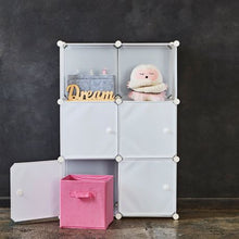 Load image into Gallery viewer, Gretmol 6 Cube Stackable Storage - White
