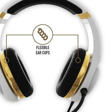 Load image into Gallery viewer, Metallic Multiformat Stereo Gaming Headset - Gold
