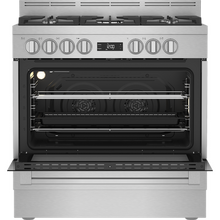 Load image into Gallery viewer, Beko 90cm Gas / Electric Inox Free Standing Stove
