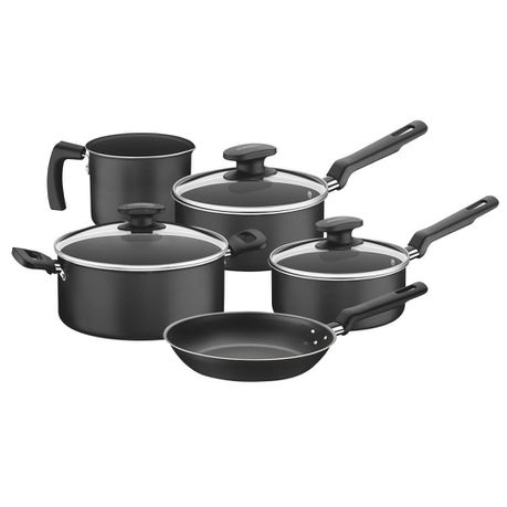Tramontina 5 Pieces Aluminum Cookware Set Internal Non-Stick Coating Buy Online in Zimbabwe thedailysale.shop