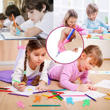 Load image into Gallery viewer, 4 Piece Pencil Grips Kids Posture Correction Training Writing AIDS
