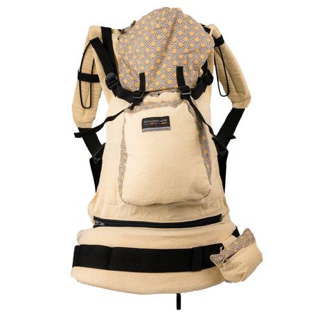 African Baby Carrier Deluxe Beige ShweShwe Buy Online in Zimbabwe thedailysale.shop