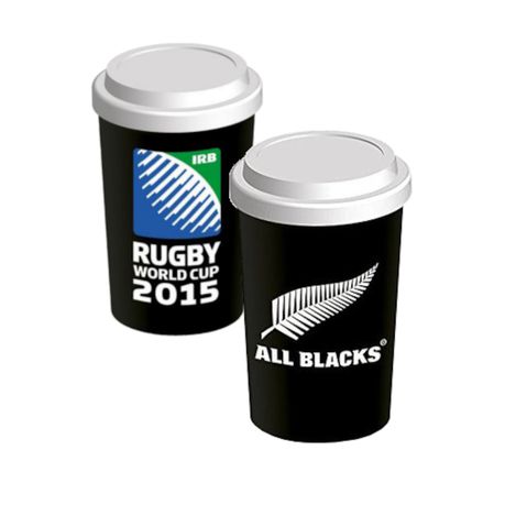 Rugby New Zealand Ceramic Travel Coffee Mug World Cup 2015 Silicone Lid Buy Online in Zimbabwe thedailysale.shop