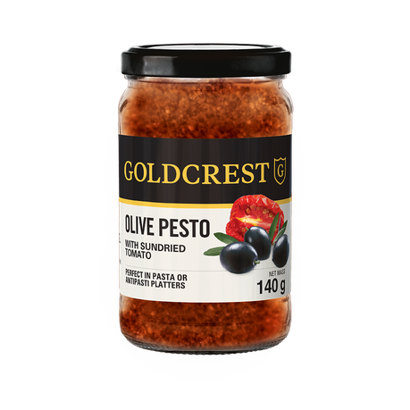 Goldcrest - Olive & Sundried Tomato Pesto 140g Buy Online in Zimbabwe thedailysale.shop