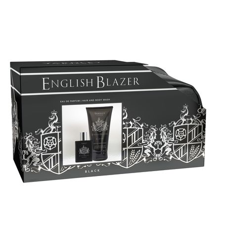 Yardley English Blazer Black EDP, H&B Wash, Toiletry bag