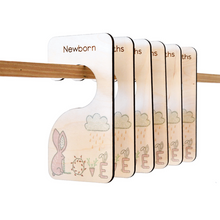 Load image into Gallery viewer, Nectar and Ink - Baby Closet Dividers - Love - English
