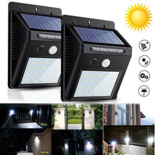 Load image into Gallery viewer, 12 Piece LED Solar Wall Light
