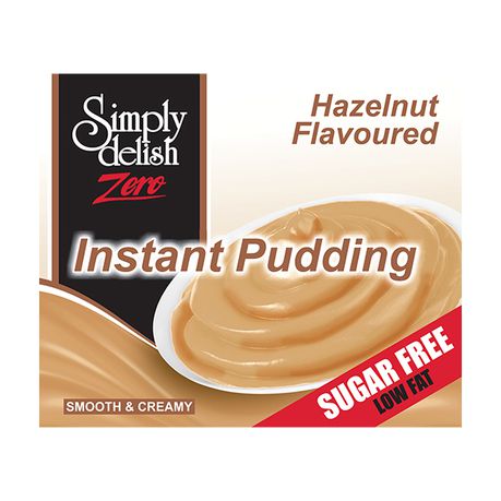 Simply Delish - Zero Instant Pudding - Hazelnut - Sugar Free - 6 pack Buy Online in Zimbabwe thedailysale.shop