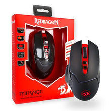 Load image into Gallery viewer, Redragon Wireless Gaming Mouse Mirage 4800DPI – Black
