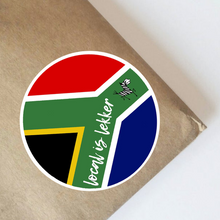 Load image into Gallery viewer, Sticker -100 Local is Lekker labels
