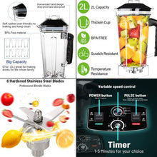 Load image into Gallery viewer, Heartdeco Kitchen Countertop Professional Blender
