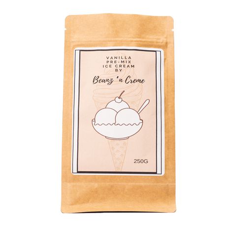 Beanz n Crème Vanilla Ice Cream Premix 250g Buy Online in Zimbabwe thedailysale.shop