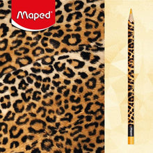 Load image into Gallery viewer, Maped Animal Triangular Colour Pencils 12's

