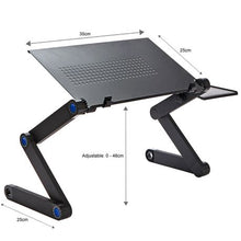 Load image into Gallery viewer, Gretmol Adjustable Laptop Stand - Black

