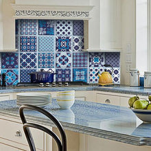 Load image into Gallery viewer, Fantastick Wall Decor - 20cm Midnight Mix Vinyl Wall Tiles
