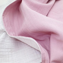Load image into Gallery viewer, Ruby Melon Double Layer Blanket - Dusty Pink
