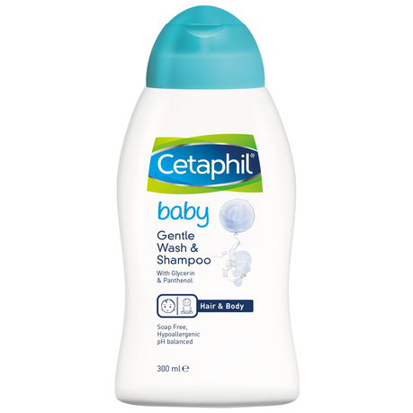 Cetaphil Baby Gentle Wash and Shampoo - 300ml Buy Online in Zimbabwe thedailysale.shop