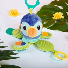 Load image into Gallery viewer, Bright Starts Twirly Whirly Toucan Easy Travel Toy
