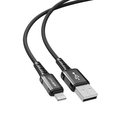 Acefast - USB-A to Lightning aluminum alloy charging data cable Buy Online in Zimbabwe thedailysale.shop