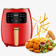 Load image into Gallery viewer, Digital Oil Free Air Fryer 1200W Multicooker 4.5L - Red
