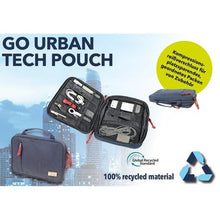 Load image into Gallery viewer, TroikaElectronics Accessories Organiser GO Urban Tech Pouch Dark Blue
