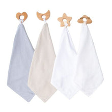 Load image into Gallery viewer, George &amp; Mason Baby - Nature Teether with Blankie - Set of 4
