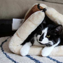 Load image into Gallery viewer, ECO Small Pet Cushion and Tunnel with Zipper
