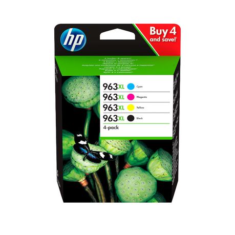 HP 963XL High Yield C/M/Y/K Original Ink Cartridge 4-Pack Buy Online in Zimbabwe thedailysale.shop