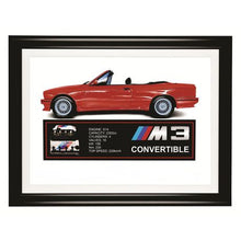 Load image into Gallery viewer, BMW E30 M3 Convertible Limited Edition - A2 Artistic impression
